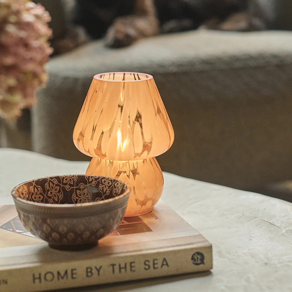 Cady Portable Table Lamp, Apricot - Image 2
