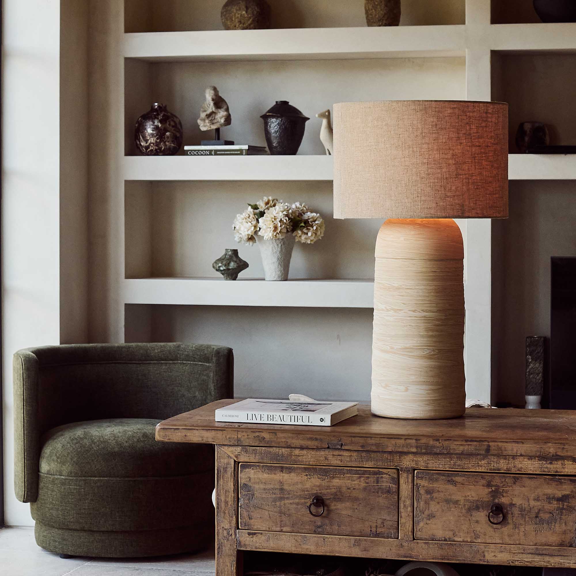 Campos Ceramic Table Lamp - Image 2