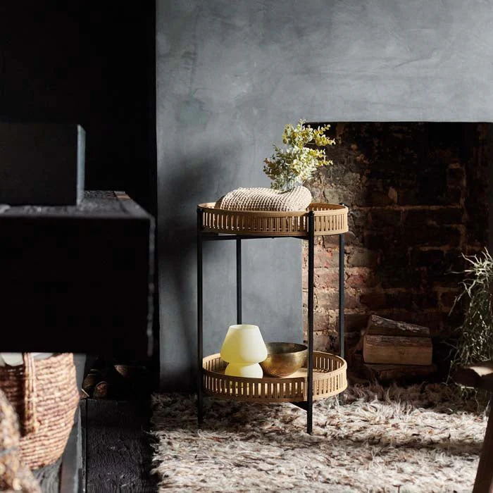 Casoni Bamboo Side Table - Image 2