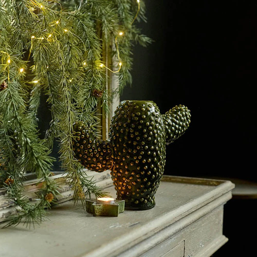 Ceramic Cactus Vase - Image 2