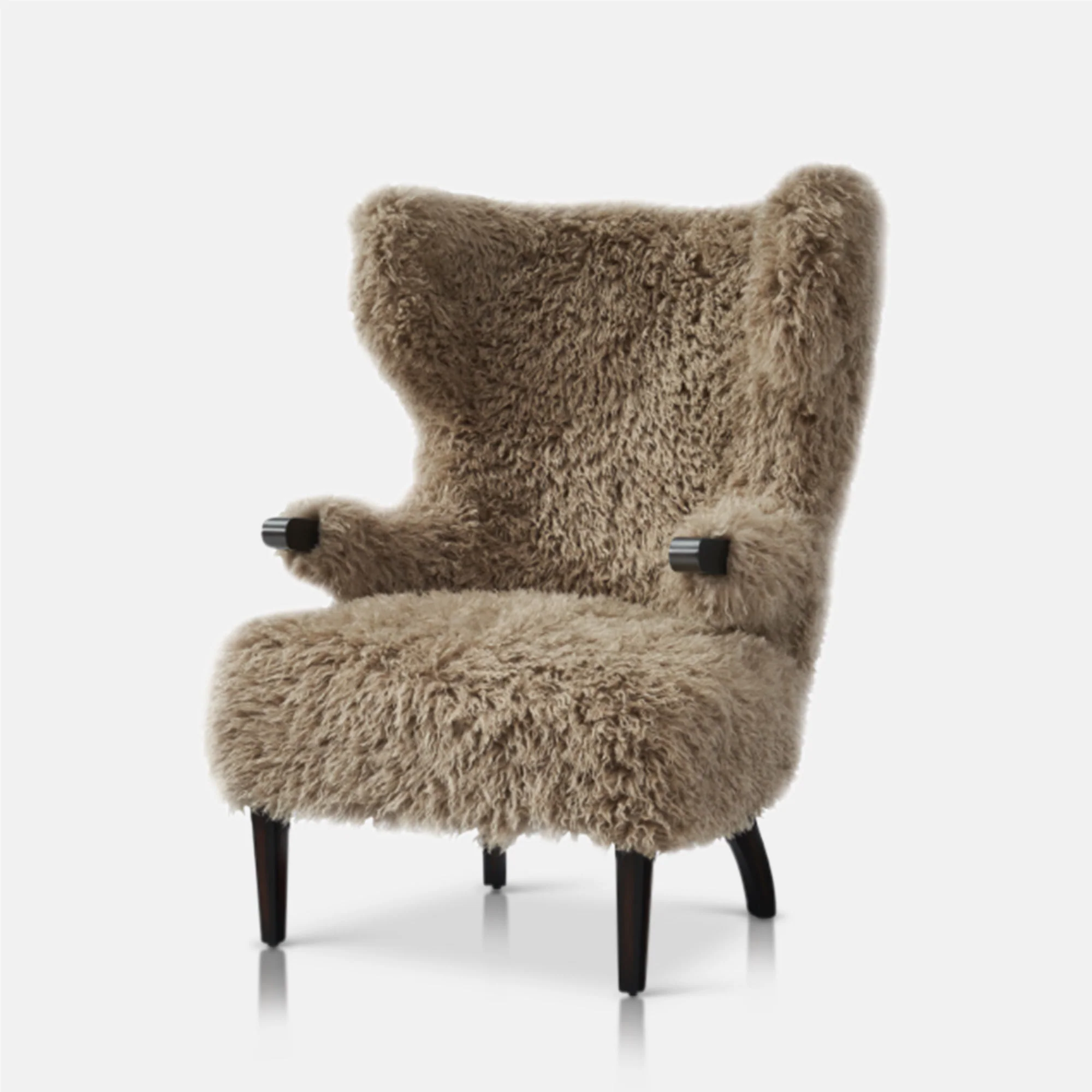 Chalford Faux Fur Armchair - Image 4