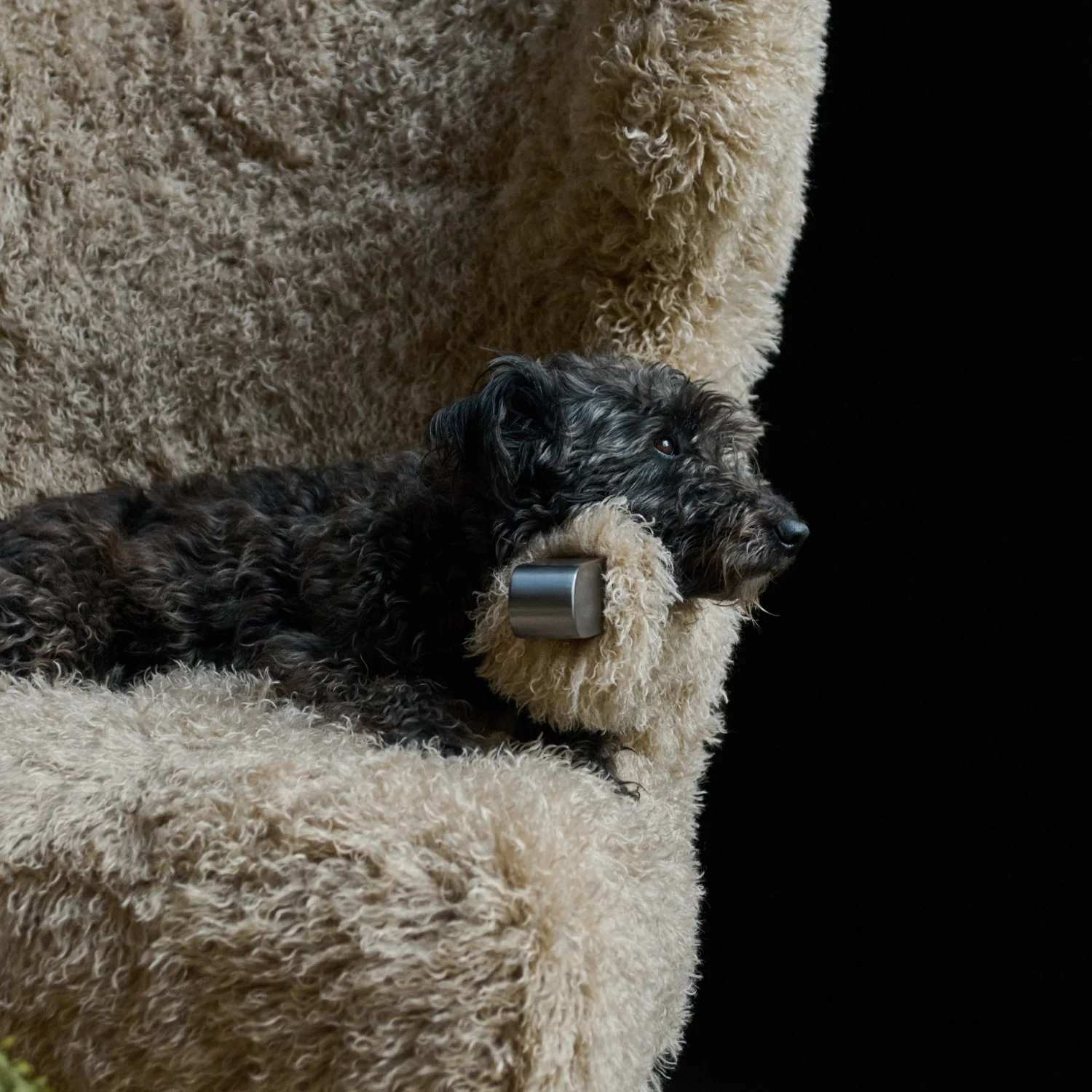 Chalford Faux Fur Armchair - Image 7