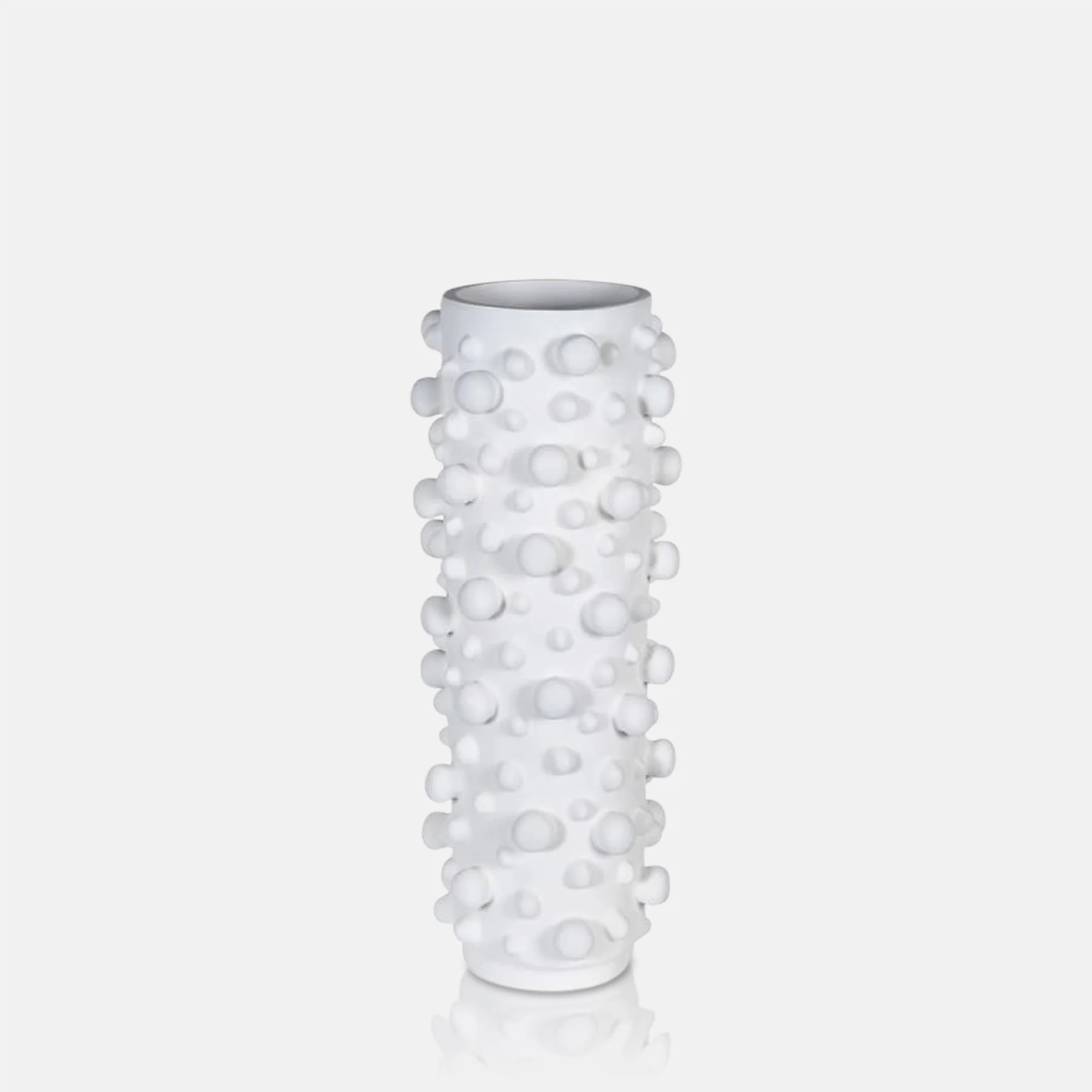 Cole White Bobble Vase - Image 4