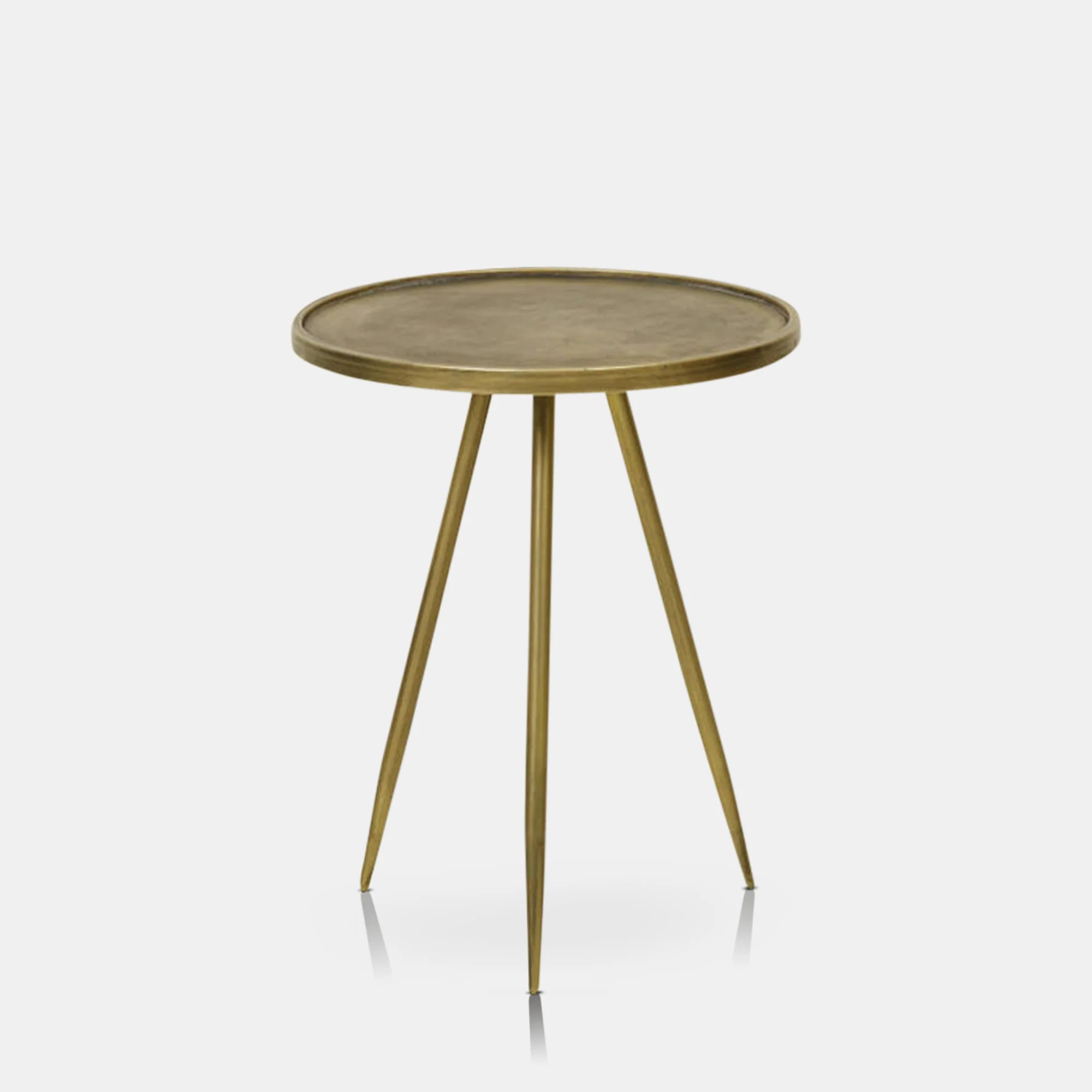 Declan Metal Side Table, Gold - Image 4