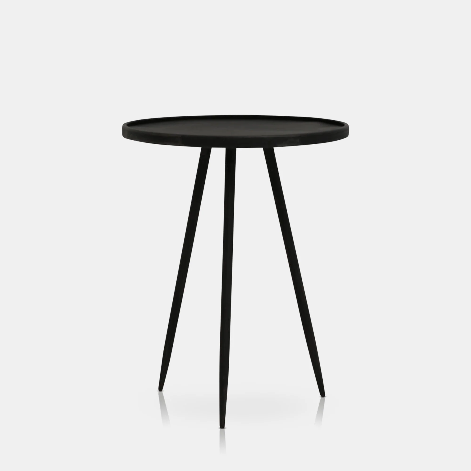 Declan Metal Side Table, Zinc - Image 4