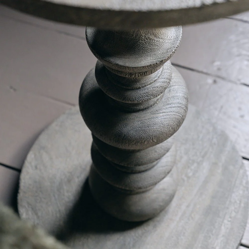 Devon Wooden Side Table - Image 3