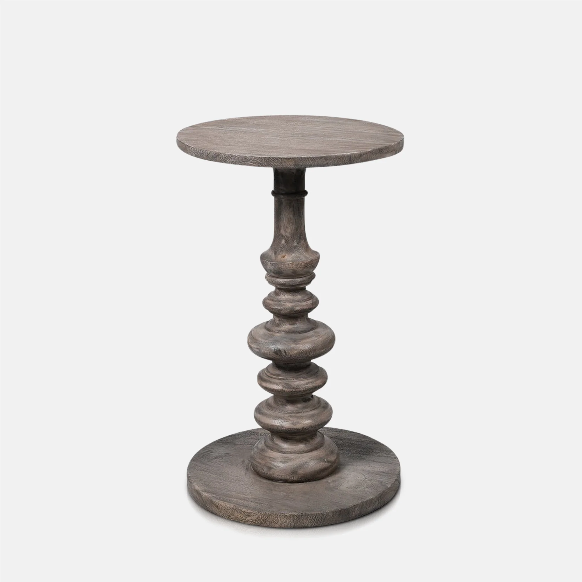 Devon Wooden Side Table - Image 4