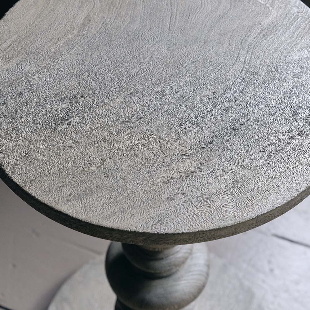 Devon Wooden Side Table - Image 5