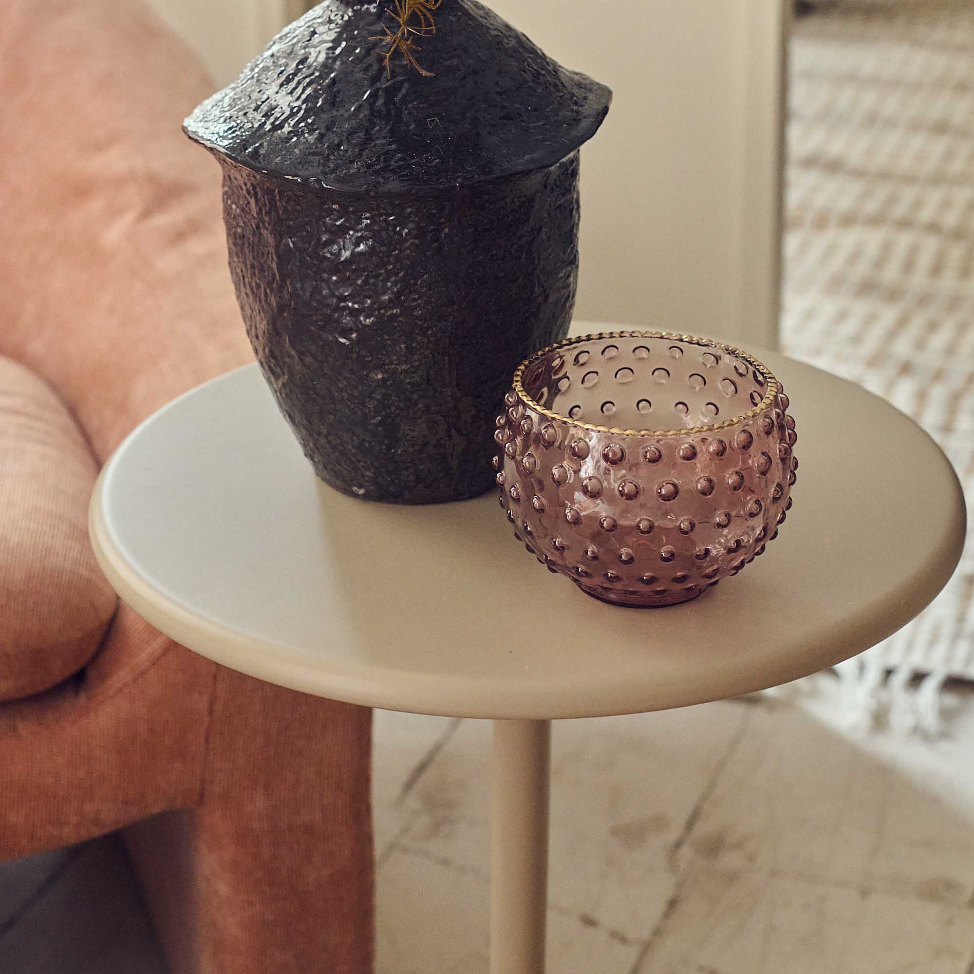 Dixie Glass Candle Holder - Image 2