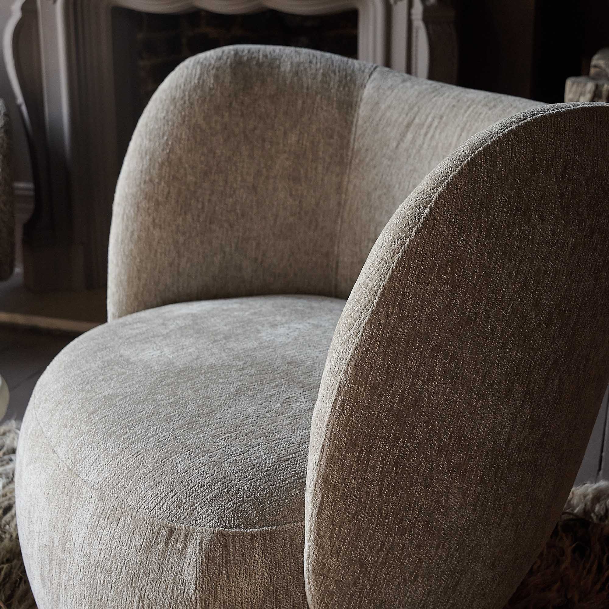 Doherty Curved Accent Chair - Image 2