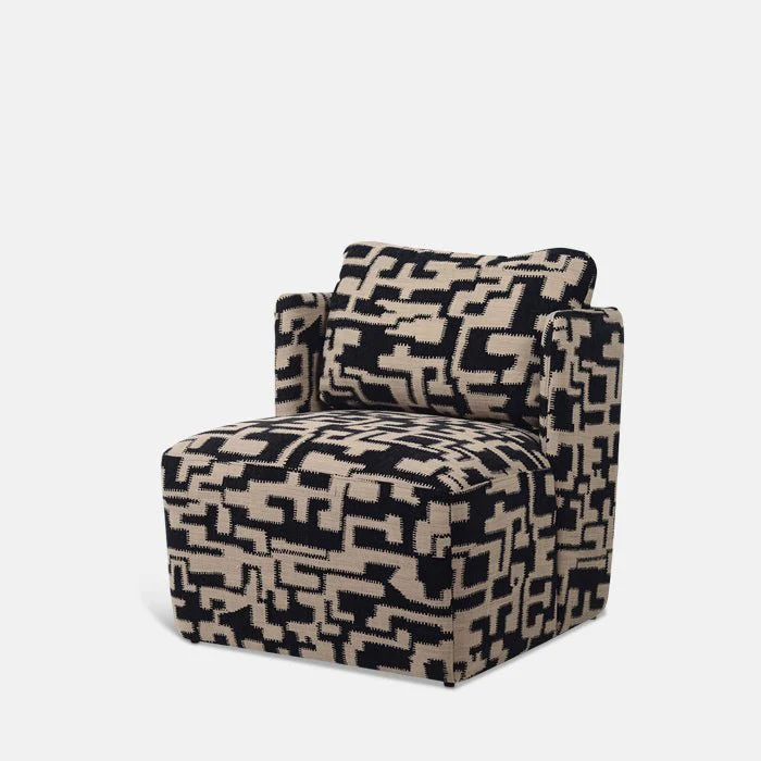 Dulwich Patterned Armchair - Image 4