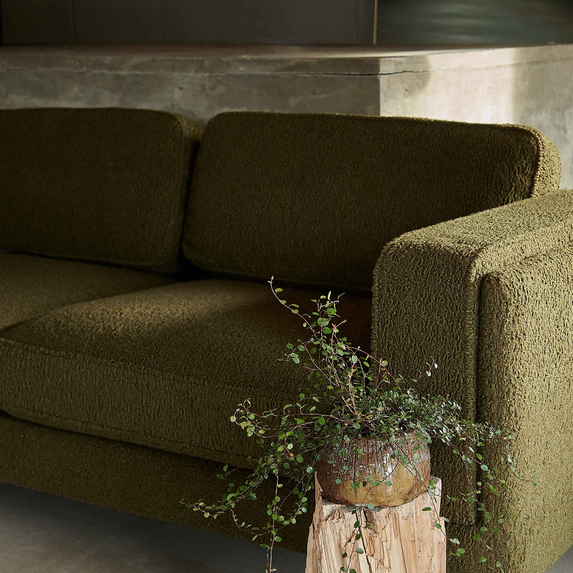 Eartha Boucle Sofa - Image 3
