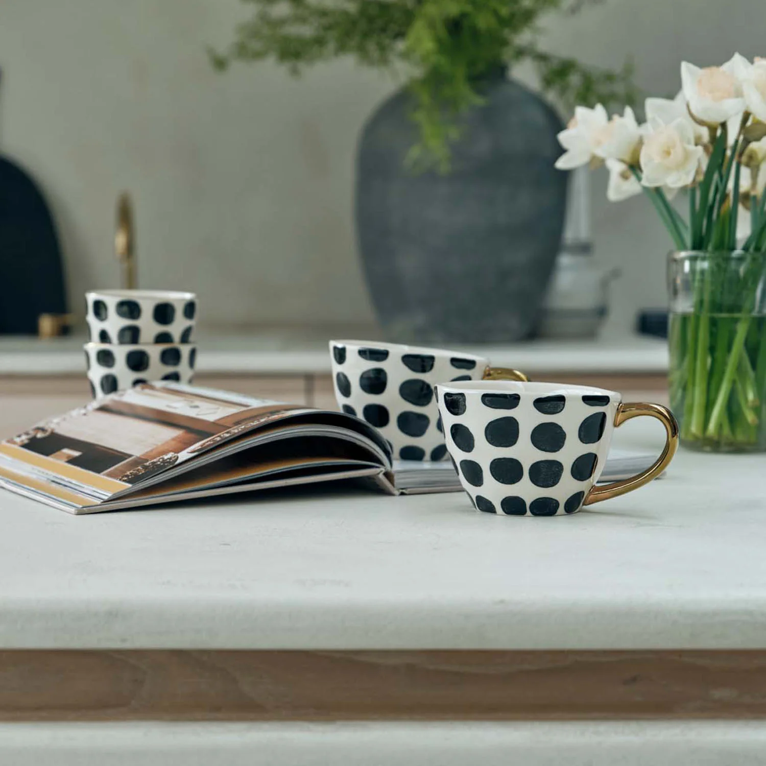 Edie Polka Dot Mug, Set of 2 - Image 2