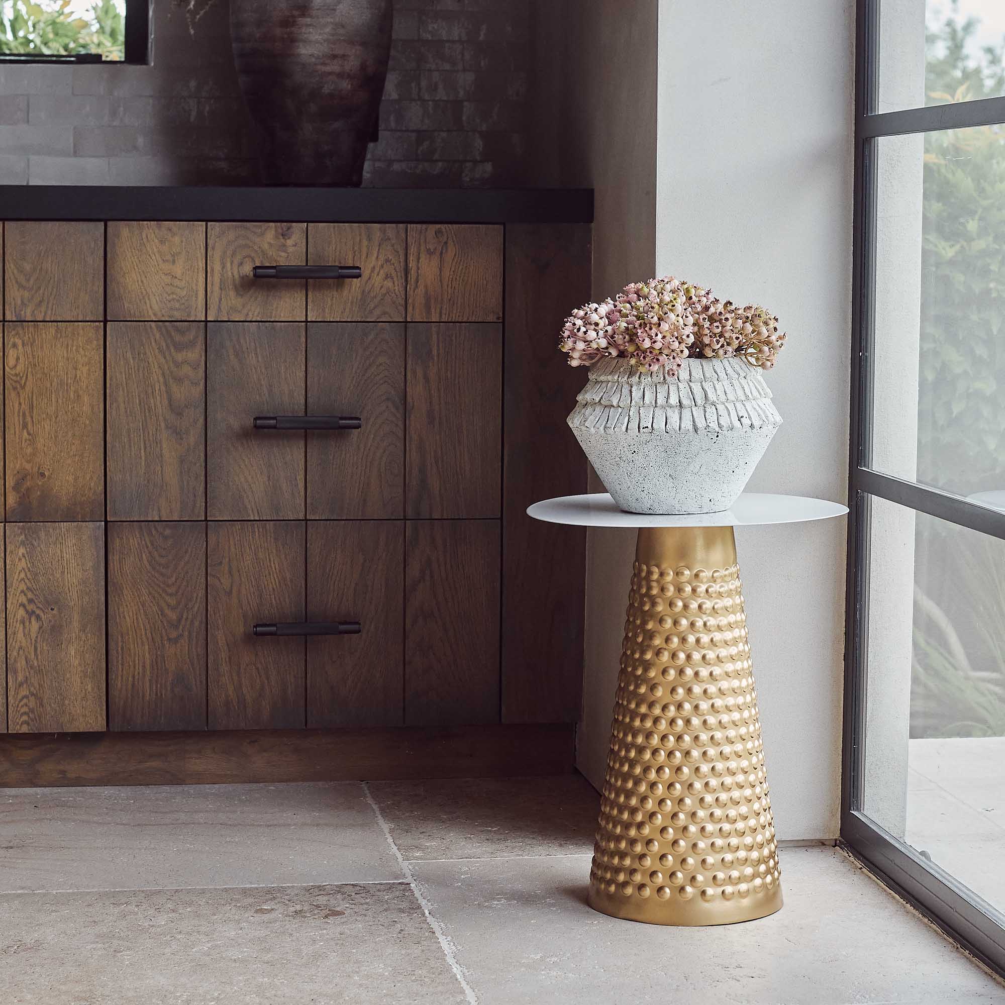 Elvira Gold Side Table - Image 2