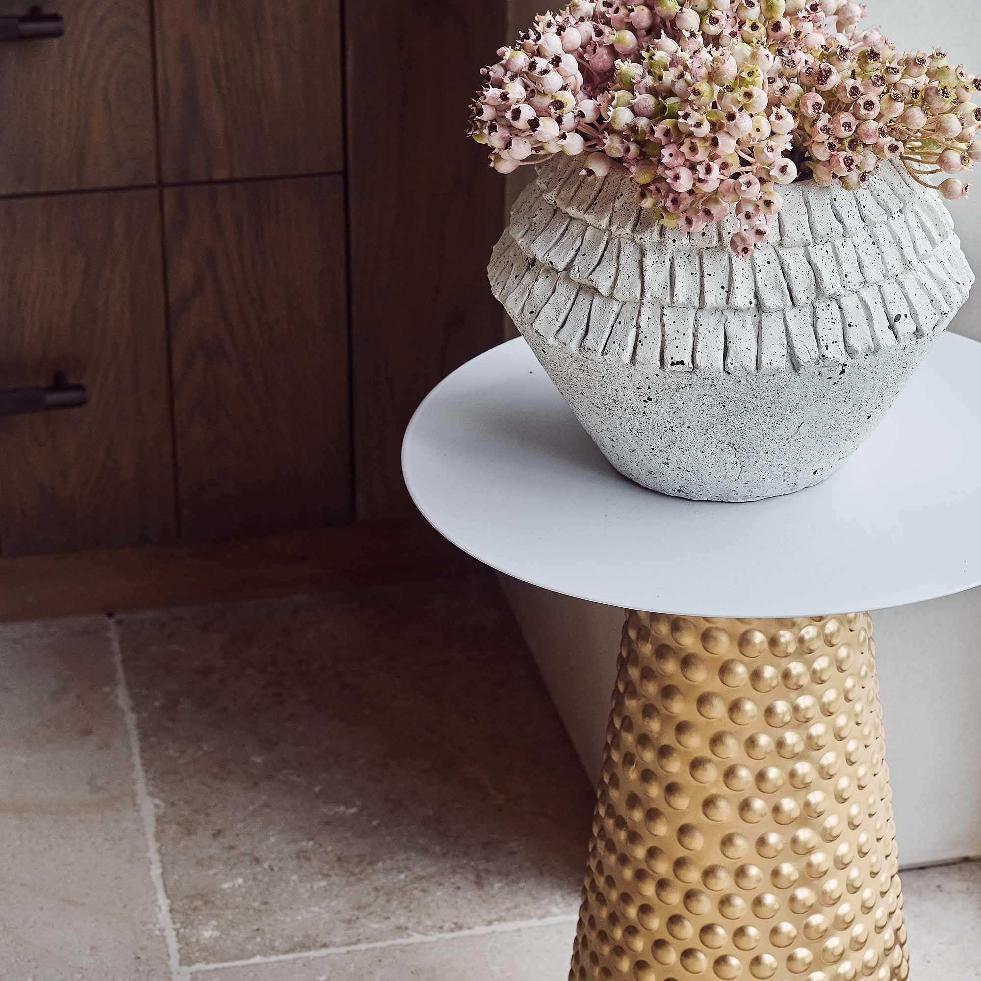 Elvira Gold Side Table - Image 3