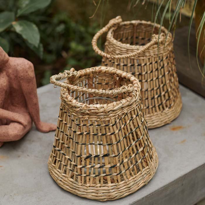 Etelle Seagrass Lantern - Image 2