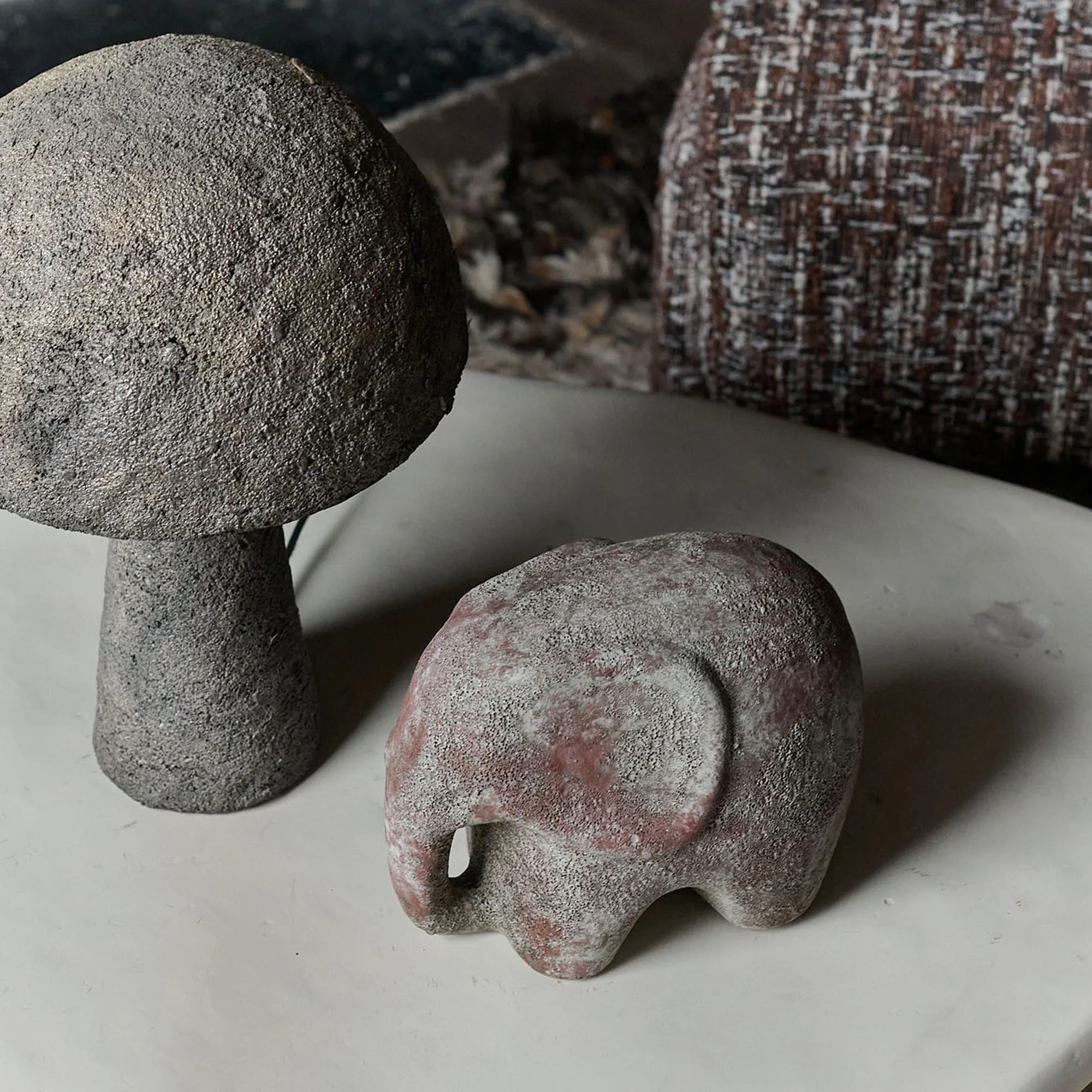 Faso Elephant Sculpture