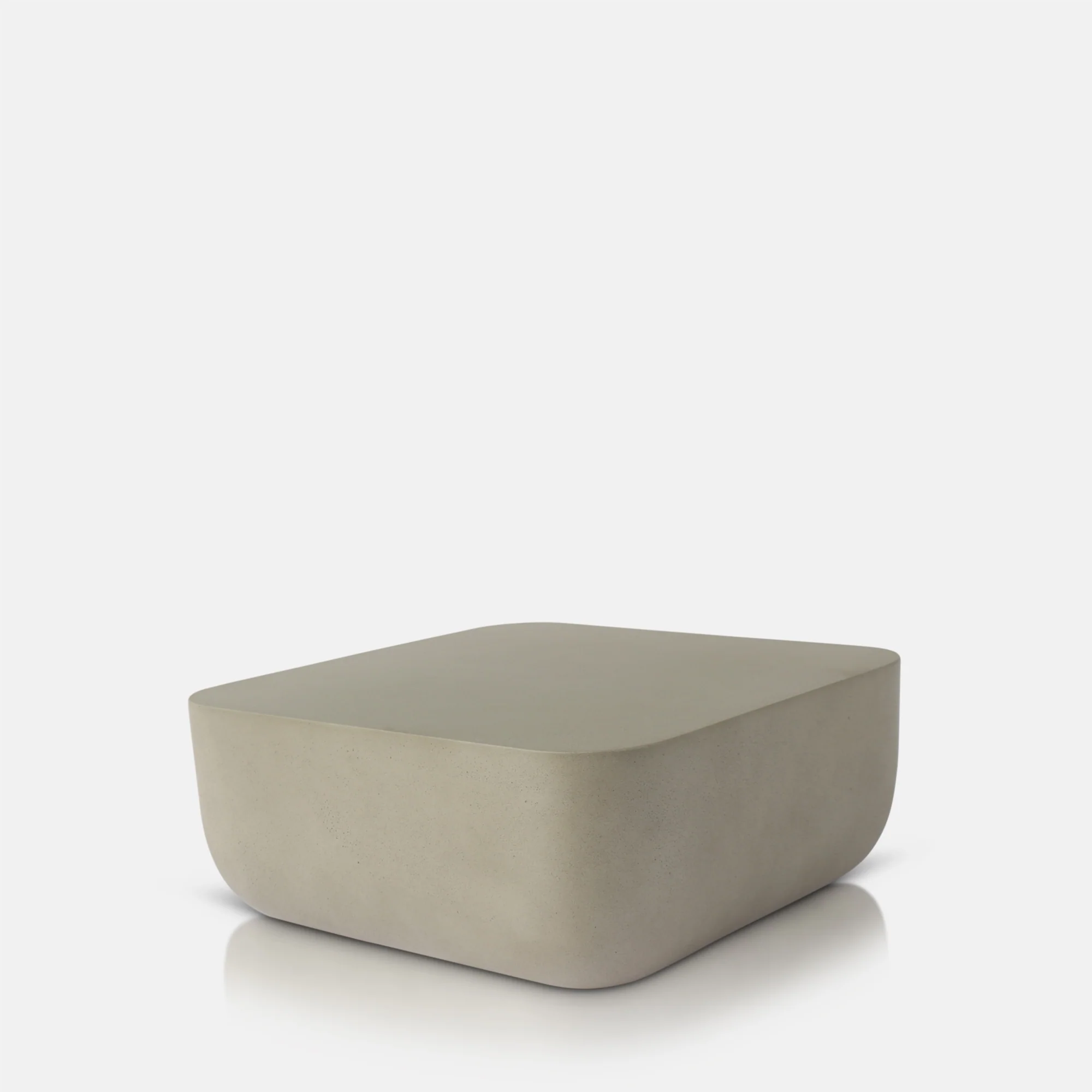 Flat Top Concrete Coffee Table - Image 4