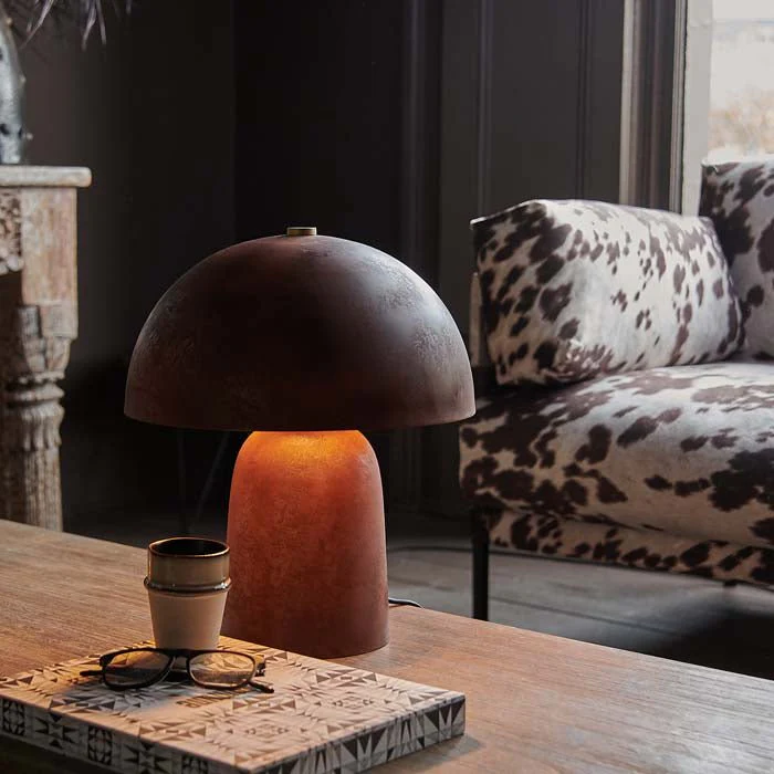 Georgia Table Lamp, Rust - Image 3