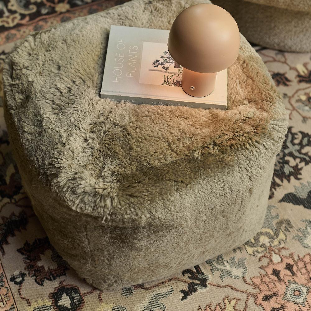 Groville Sheepskin Pouffe - Image 3