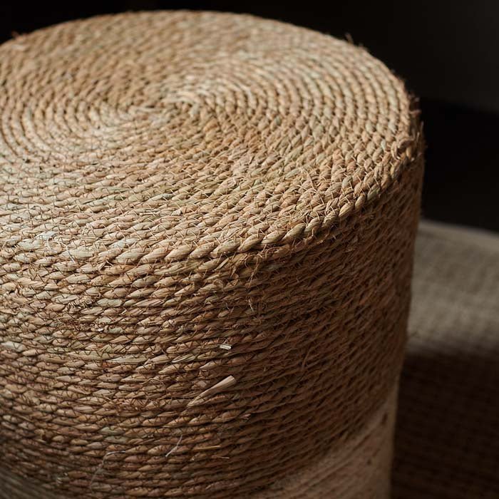 Hadlow Woven Rope Stool - Image 3