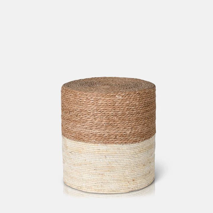 Hadlow Woven Rope Stool - Image 4