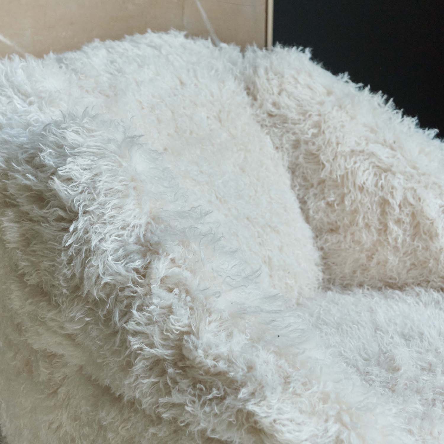 Hamish Faux Sheepskin Armchair - Image 5