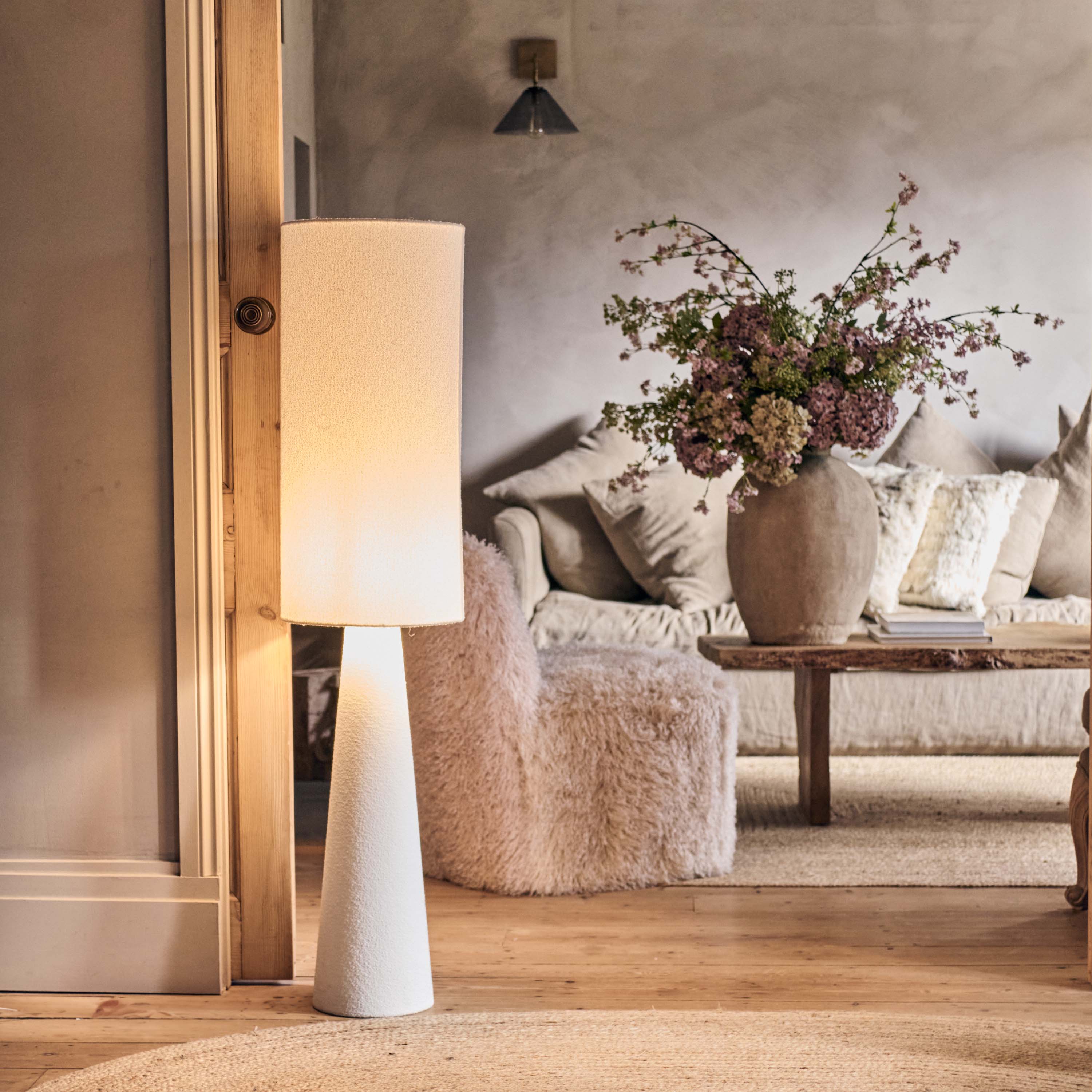 Harriet Cream Floor Lamp - Image 2