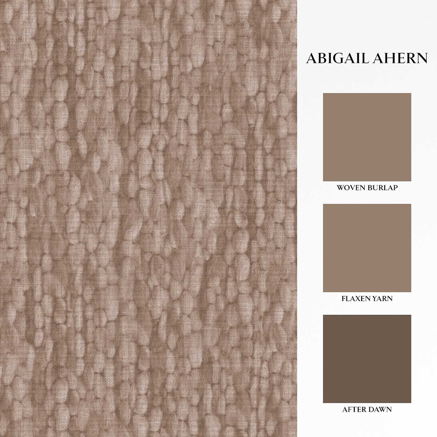 Heirloom Knit Wallpaper, Baked Beige - Image 3
