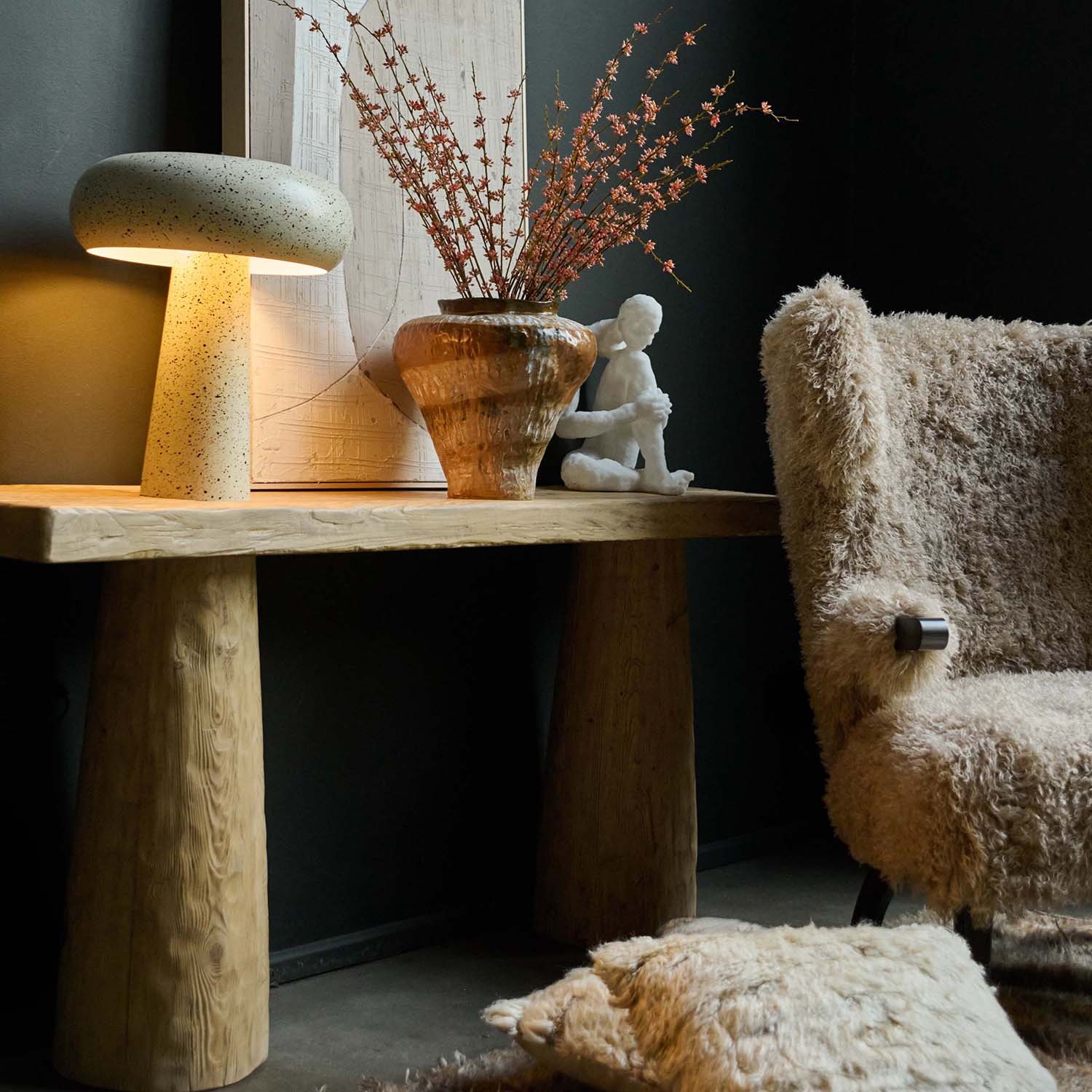 Hermon Wooden Console Table - Image 2