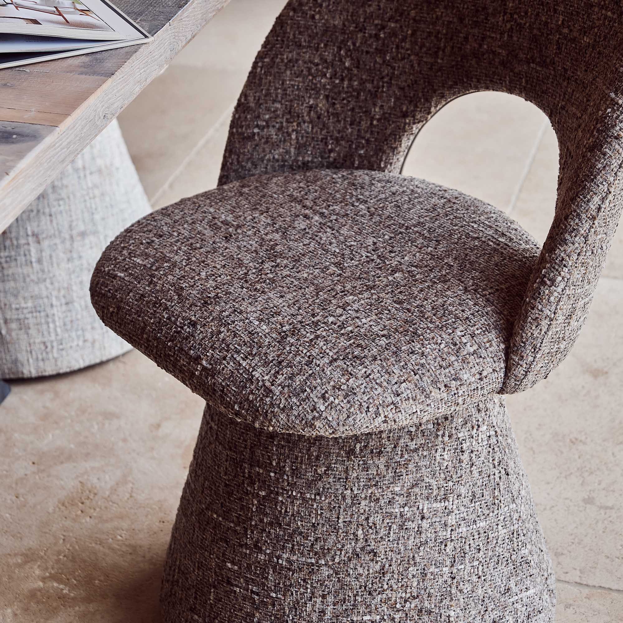 Hoopla Upholstered Dining Chair - Birch - Image 3