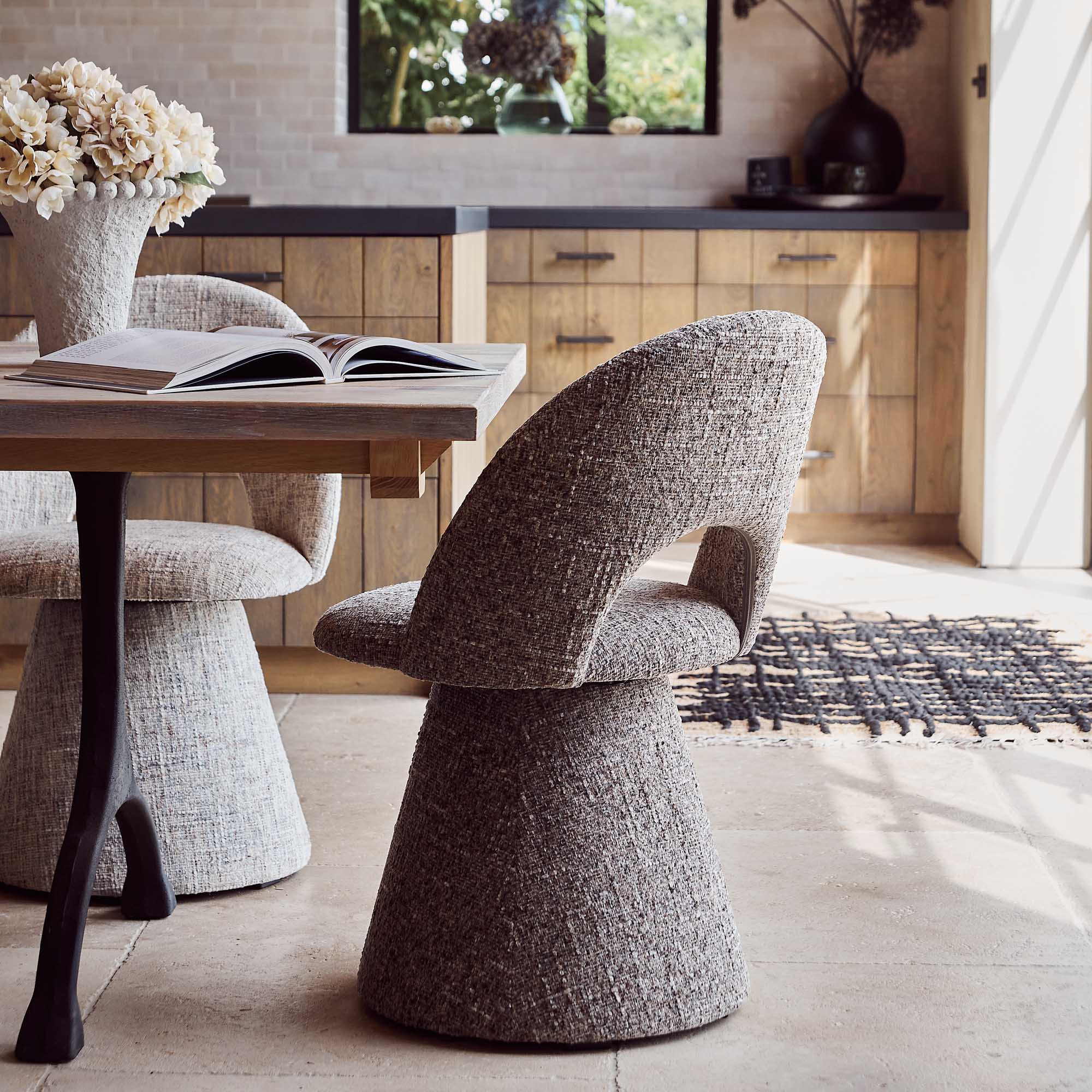 Hoopla Upholstered Dining Chair - Birch - Image 8