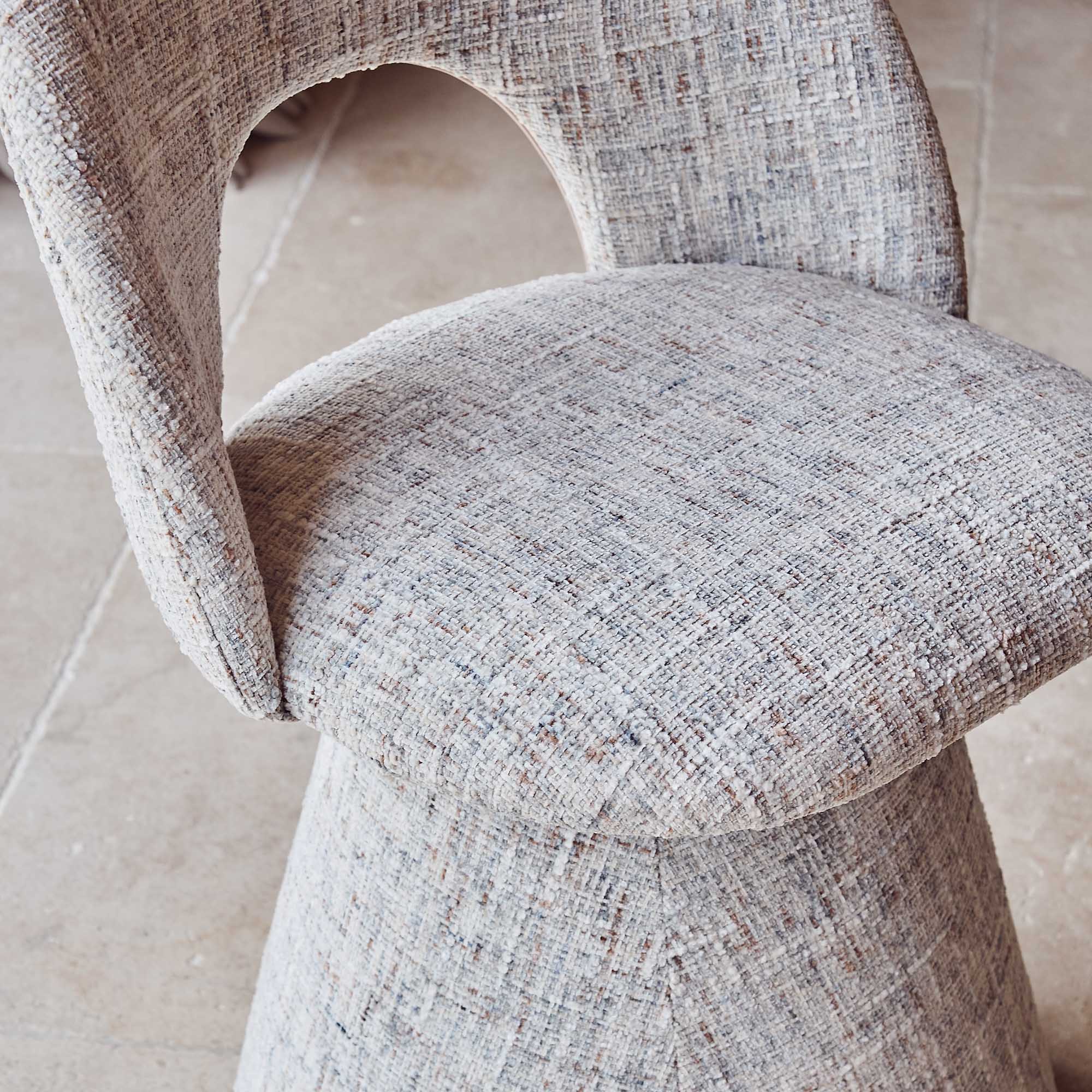 Hoopla Upholstered Dining Chair - Frost - Image 5