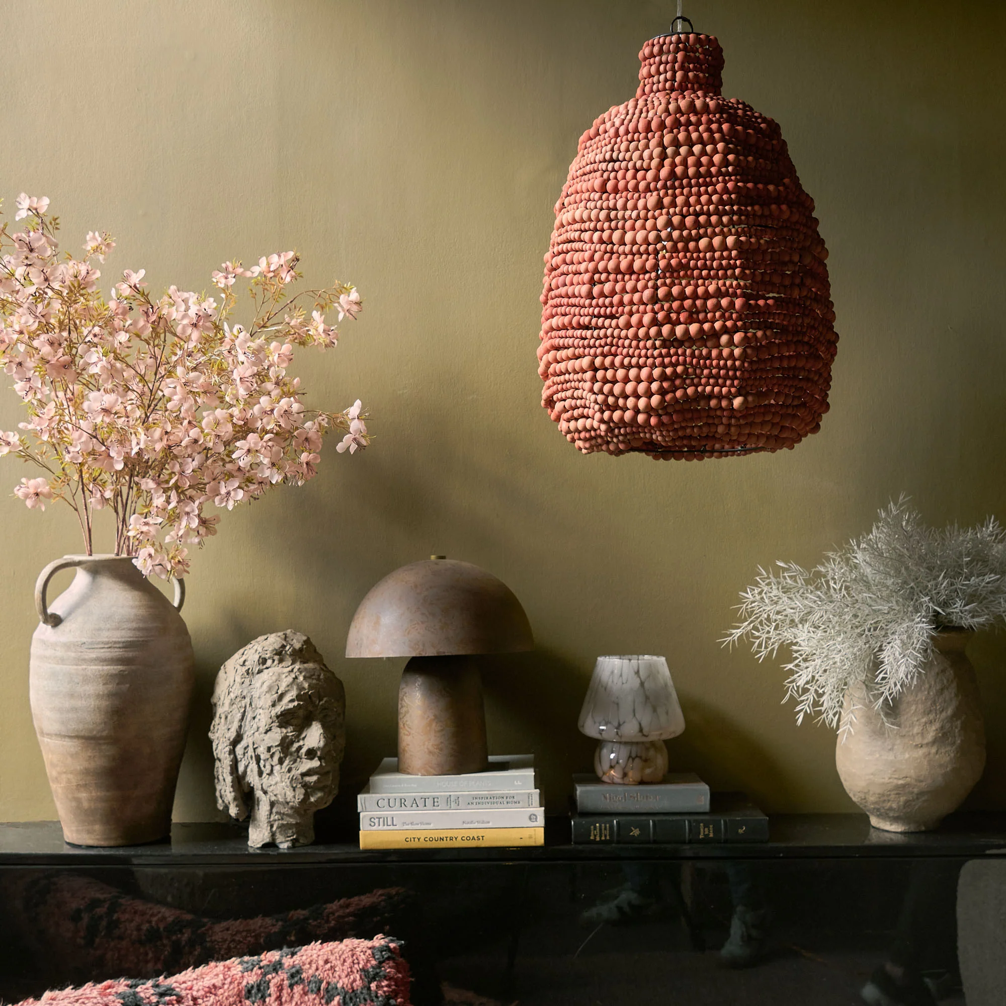 Hova Beaded Pendant Light