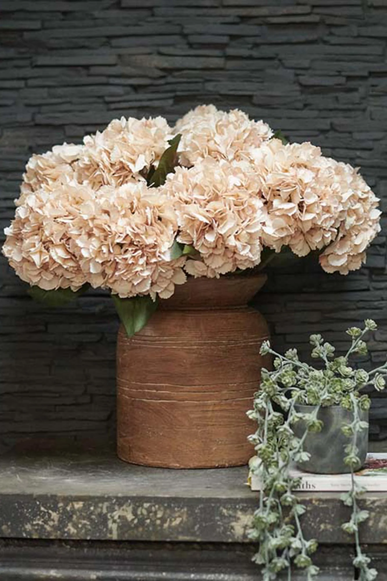 Artificial Hydrangea Vanilla - Image 4