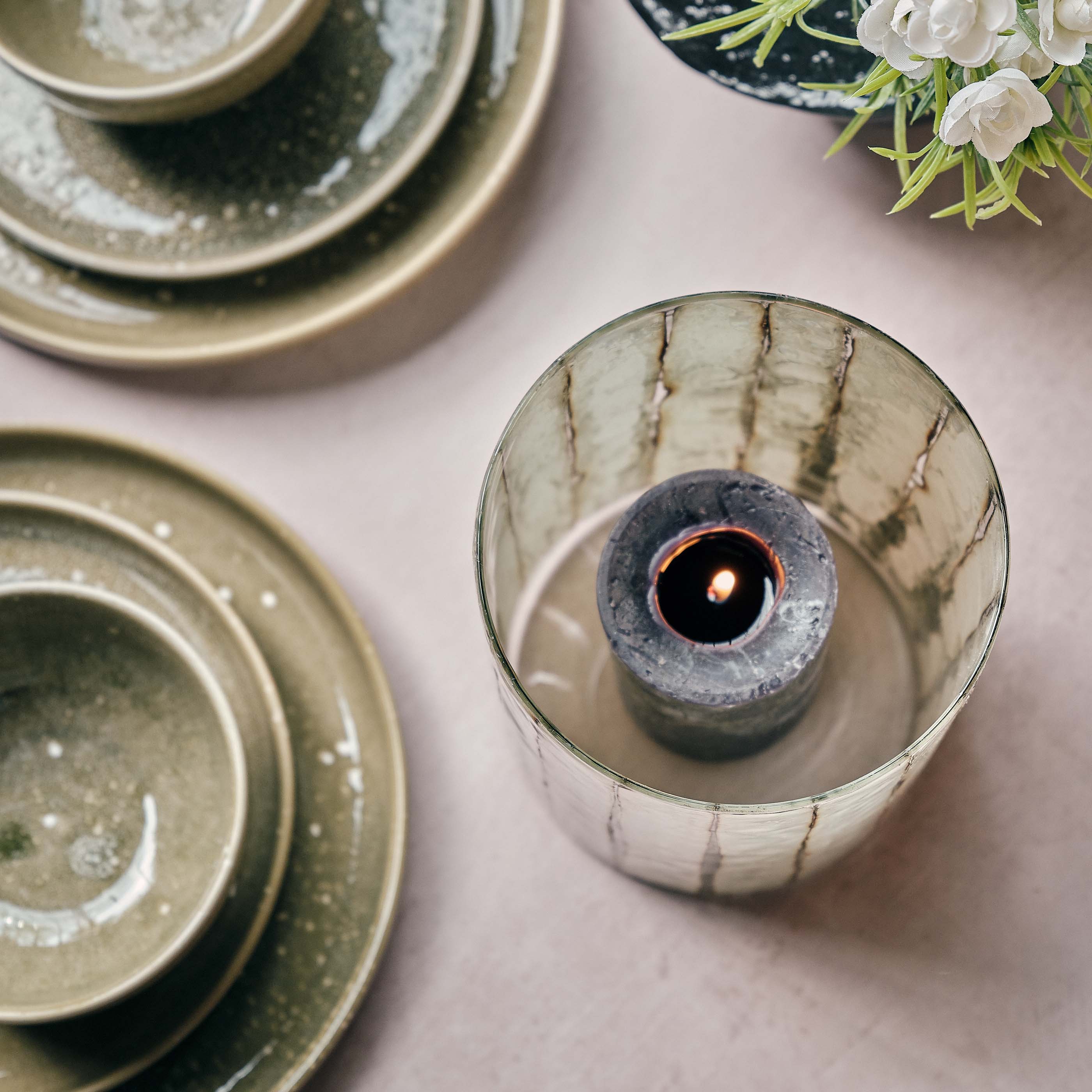 Indiana Glass Candle Holder - Image 3