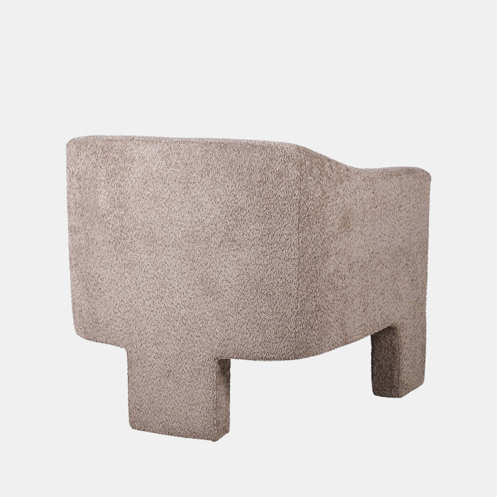 Ingram Grey Boucle Armchair - Image 2