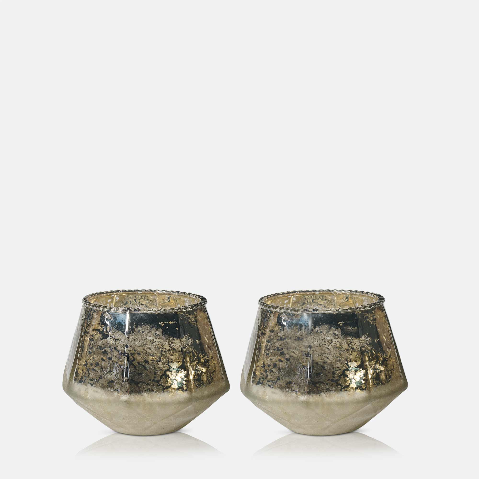 Juliana Glass Candle Holder - Set of 2 - Image 4