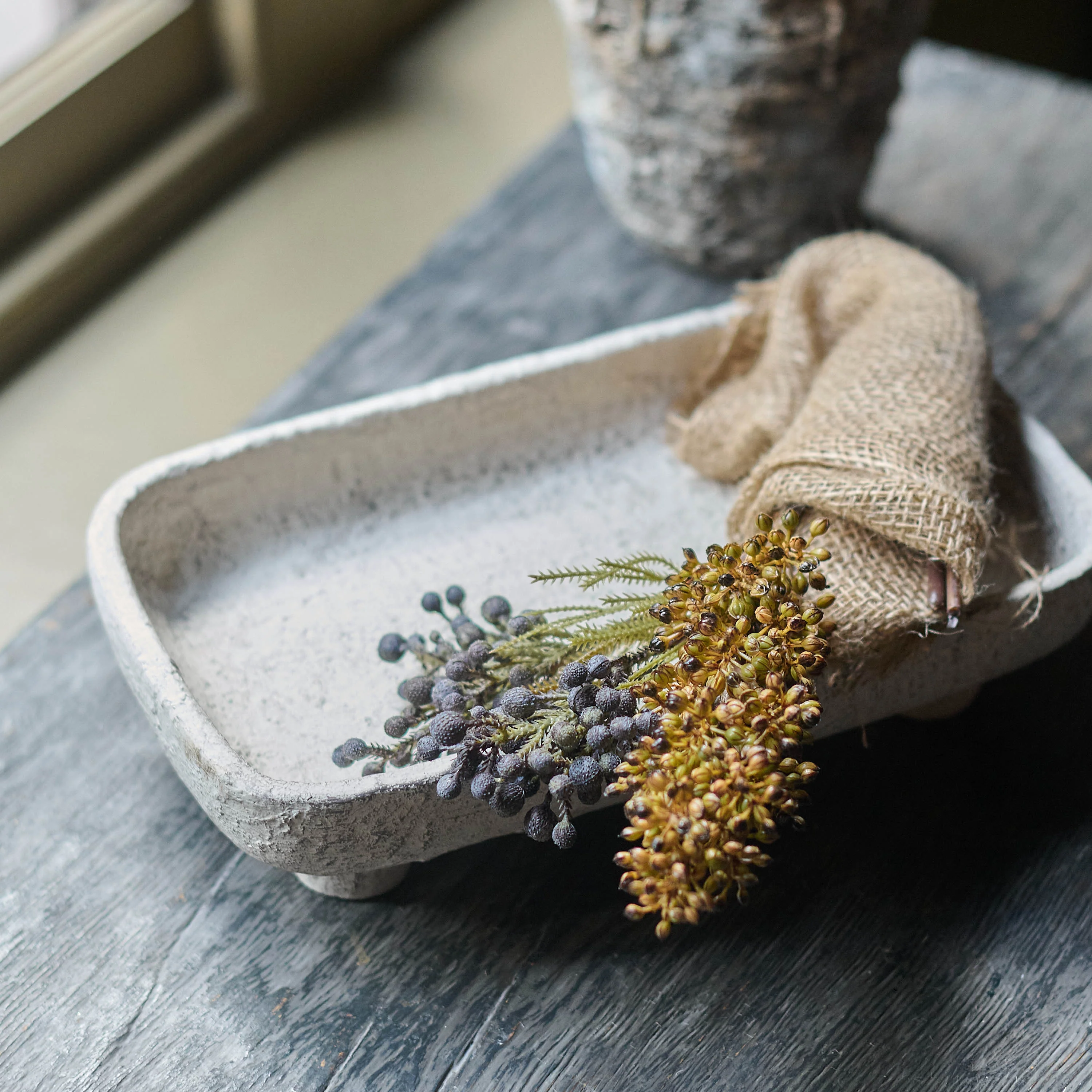 Large Morella Tray, Cream - Image 3