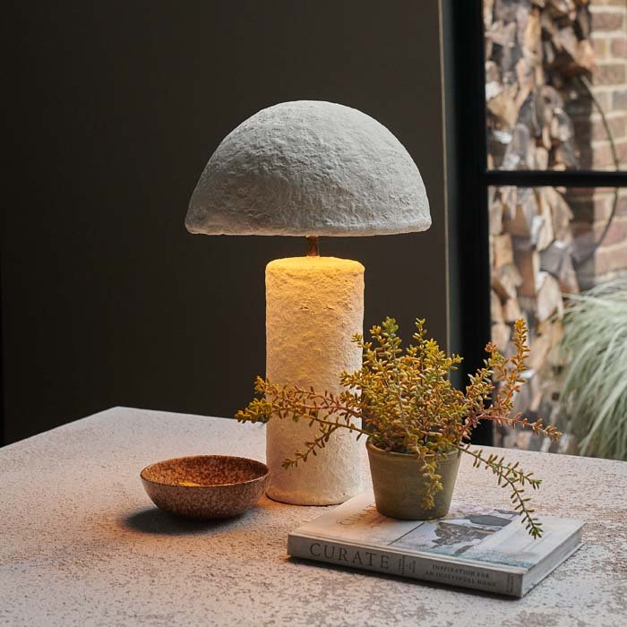 Laval Paper Mache Table Lamp - Image 2