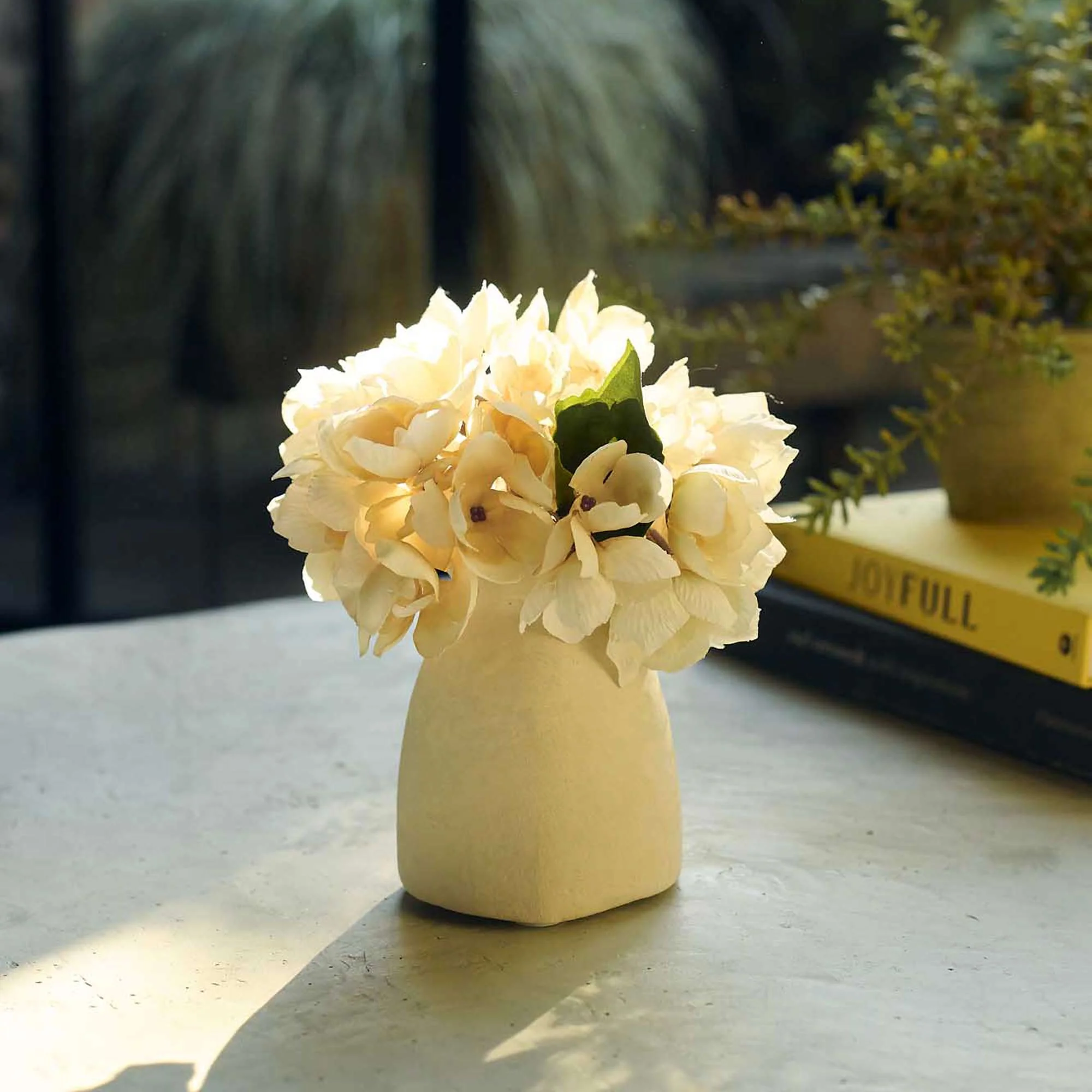 Leary Paper Mache Vase - Image 2