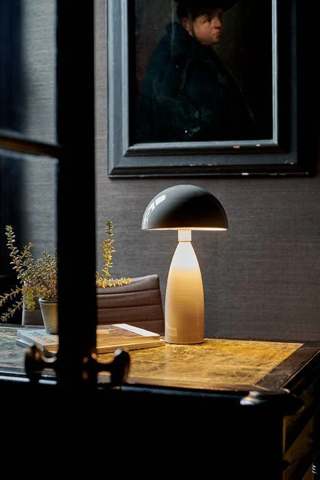 Leoma Metal Table Lamp, Cloud - Image 3