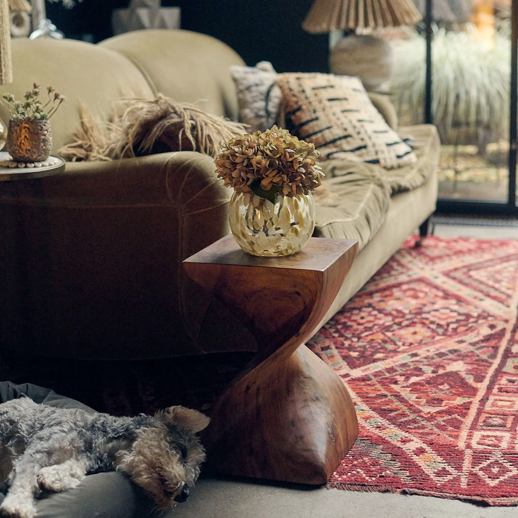 Levita Wooden Side Table