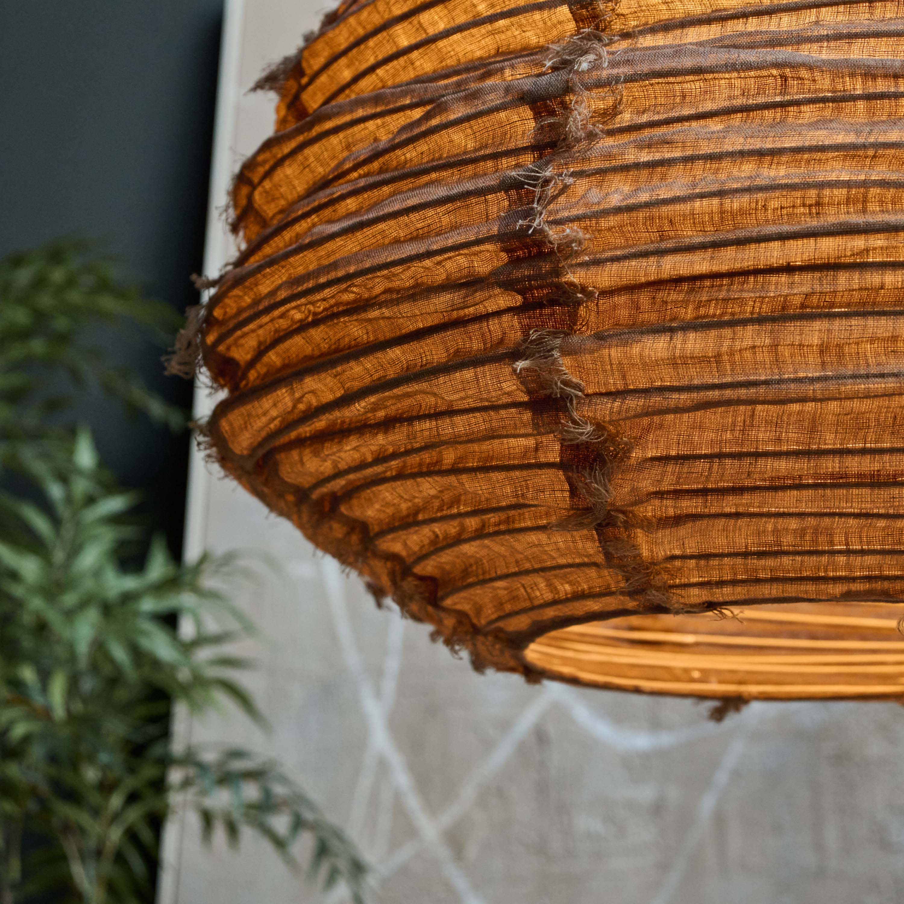 Brenta Fabric Pendant Light - Image 10