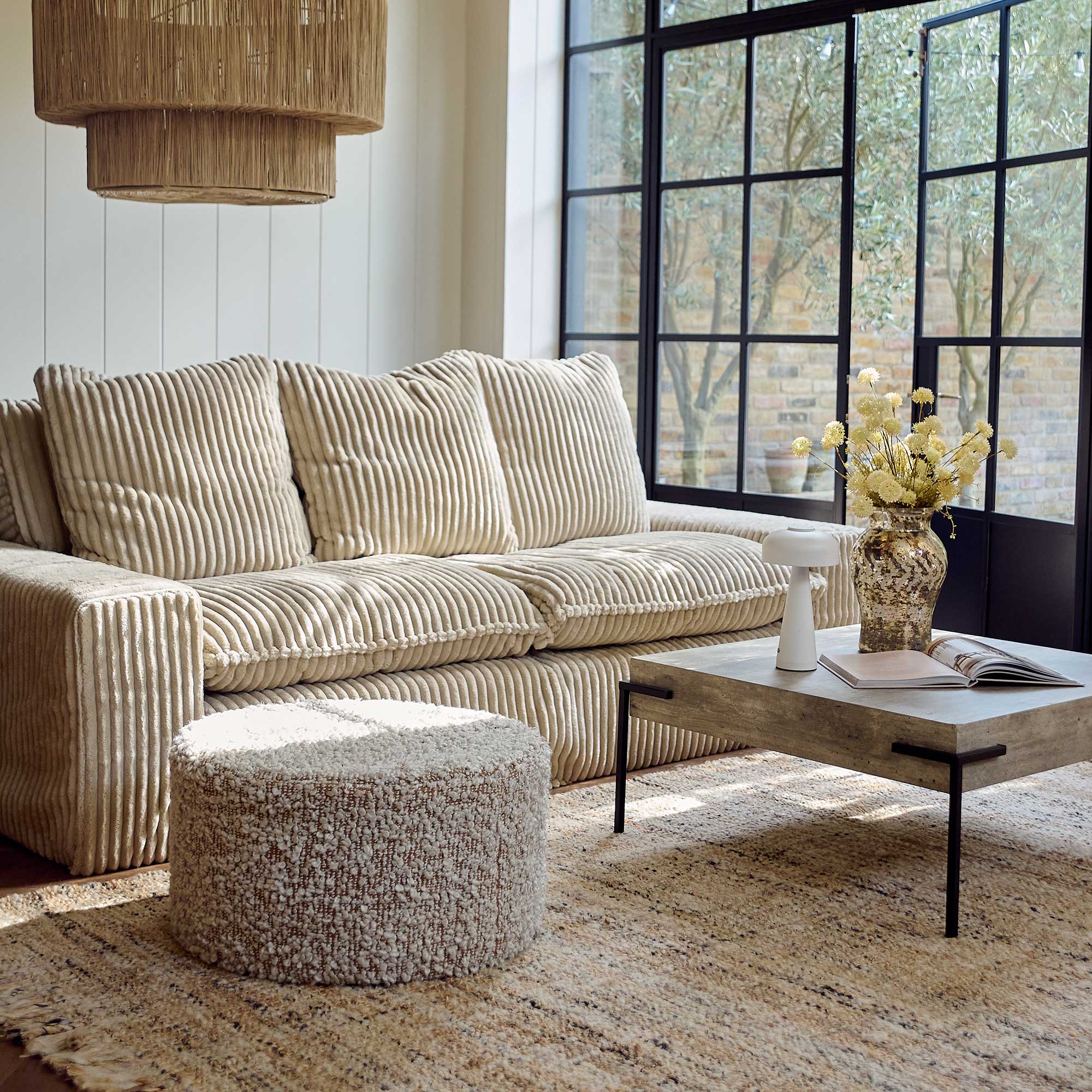 Madison Sofa, Natural