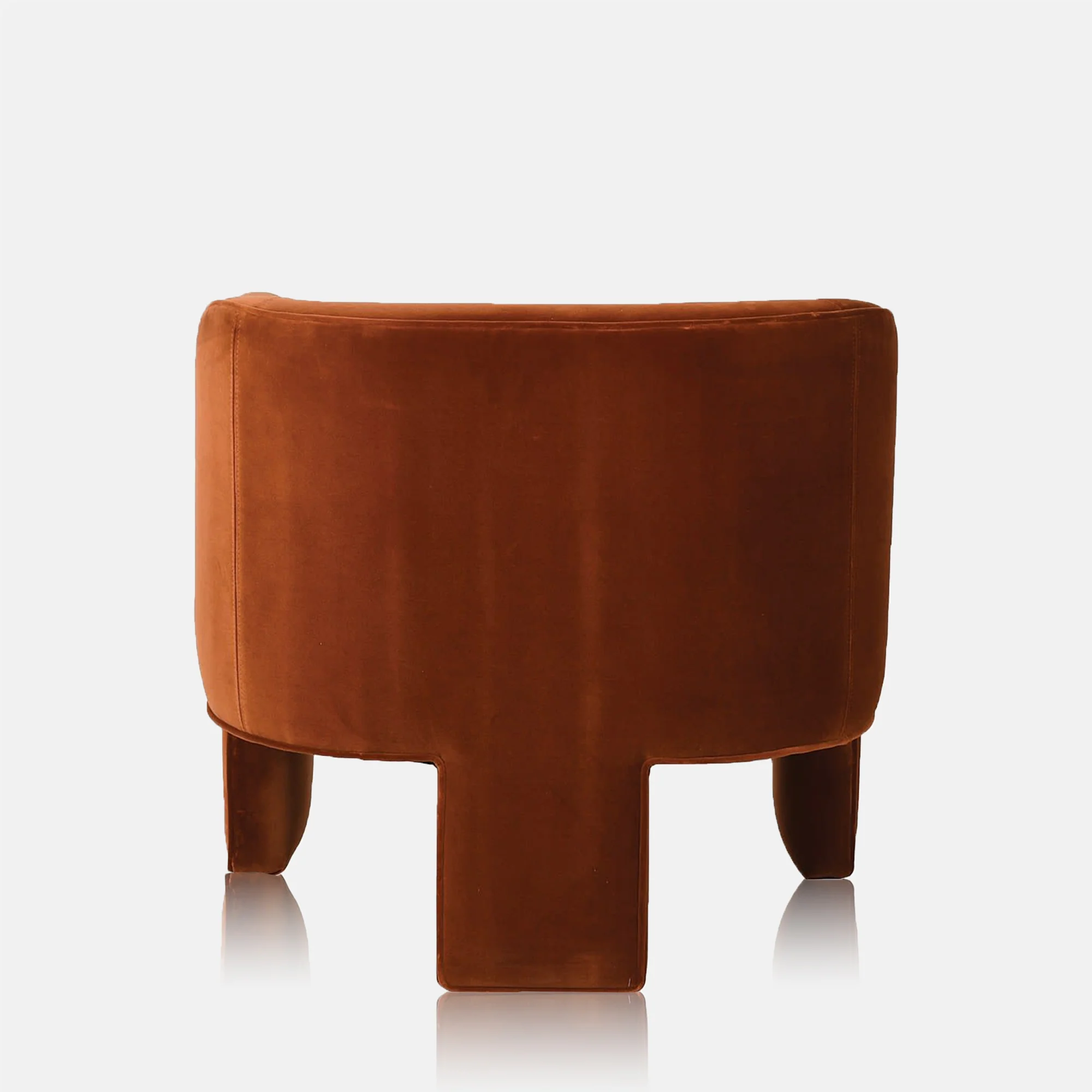 Mapesbury Velvet Armchair - Image 3