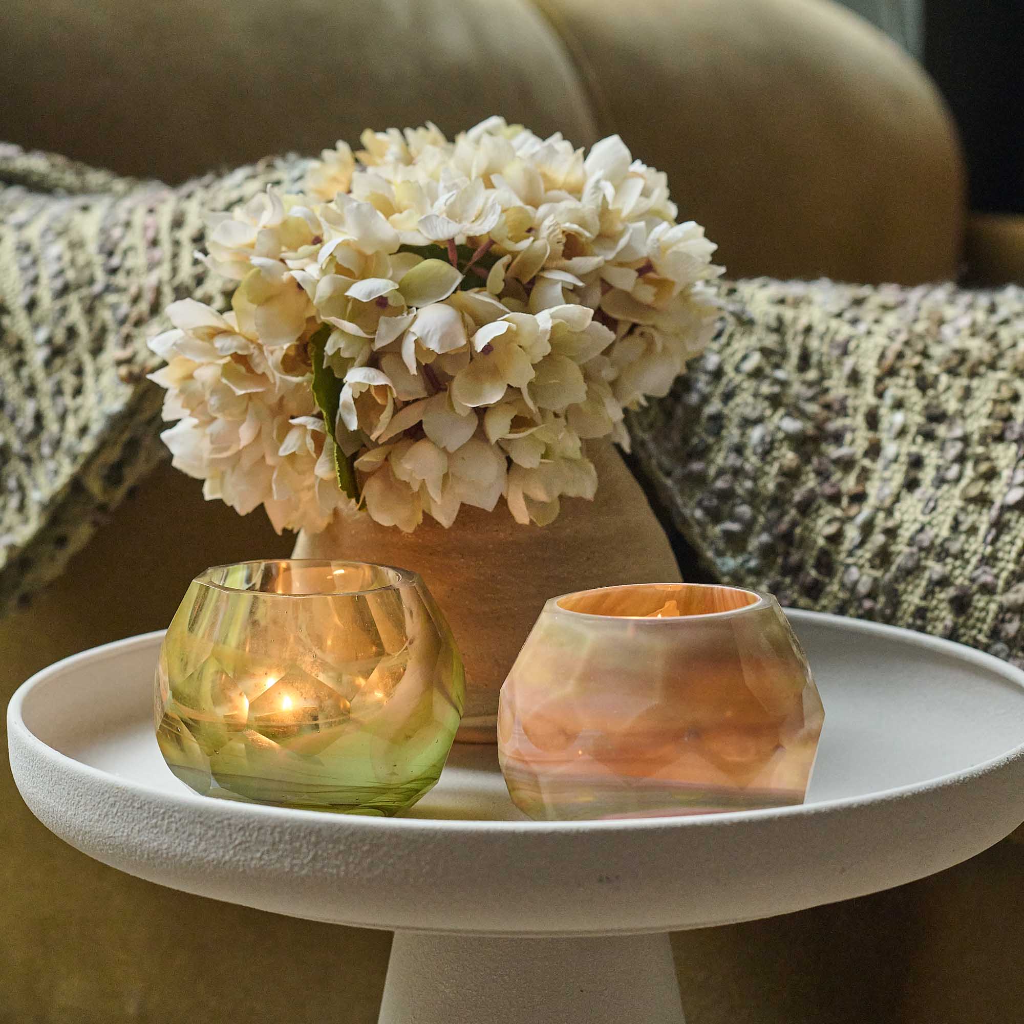 Matteo Glass Tealight Holder - Image 2