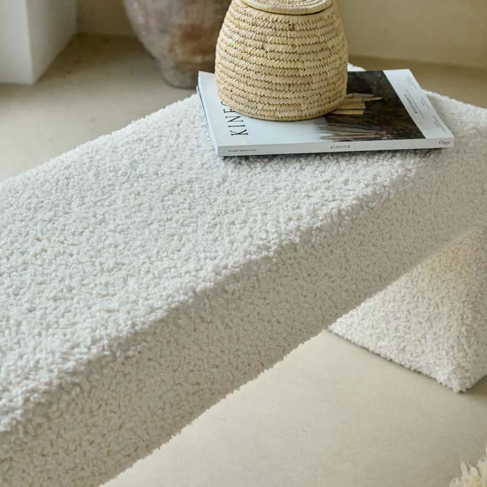 Maura Boucle Bench - Image 5
