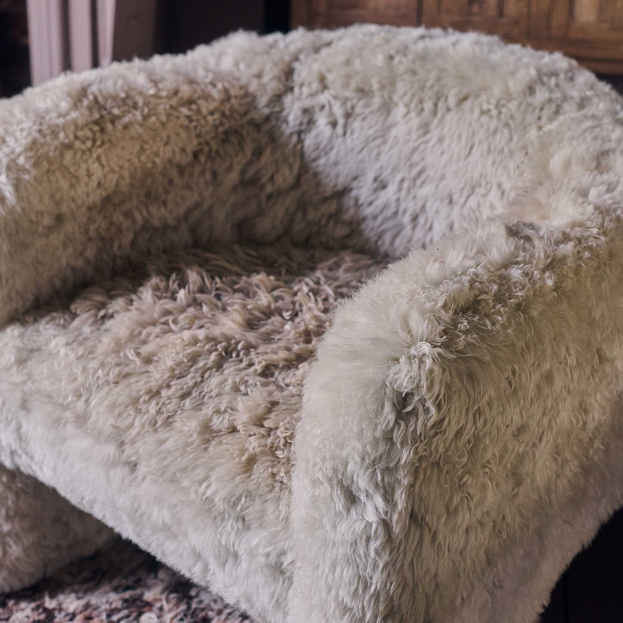 Mava Sheepskin Occasional Chair - Image 2