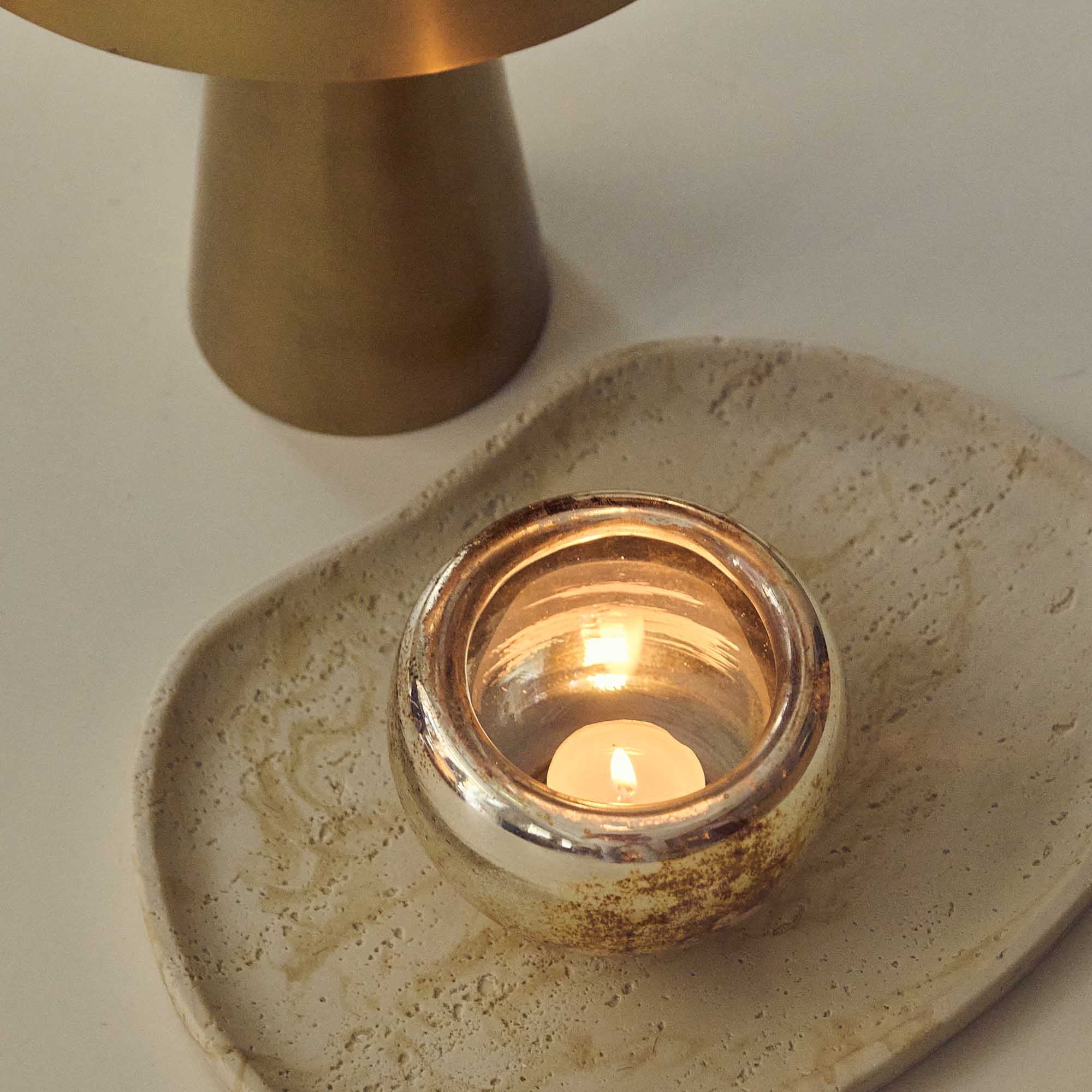 Melva Glass Candle Holder - Image 3
